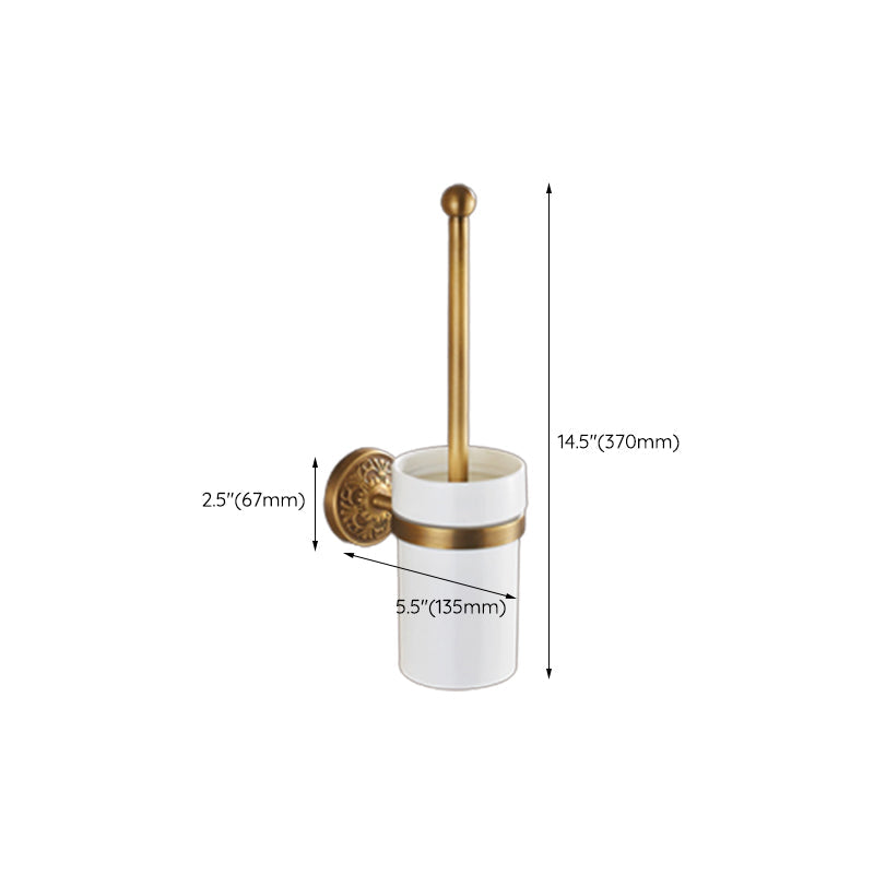 Avtoit | Traditional Bathroom Accessory Set Gold Paper Holder Bathroom Set