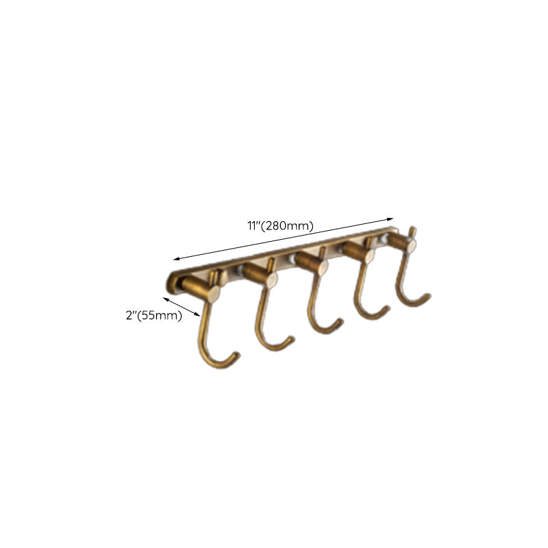 Avtoit | Traditional Bathroom Accessory Set Gold Paper Holder Bathroom Set
