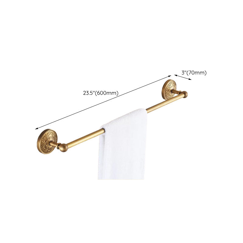 Avtoit | Traditional Bathroom Accessory Set Gold Paper Holder Bathroom Set