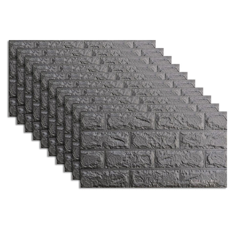 Avtoit | Industrial Wall Plank 3D Print Bedroom Living Room Wall Panels Set of 10