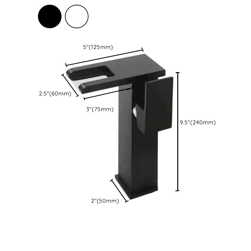 Avtoit | Single-Handle Basin Faucet 1-Hole Widely Used Bathroom Sink Faucet with LED Lighting