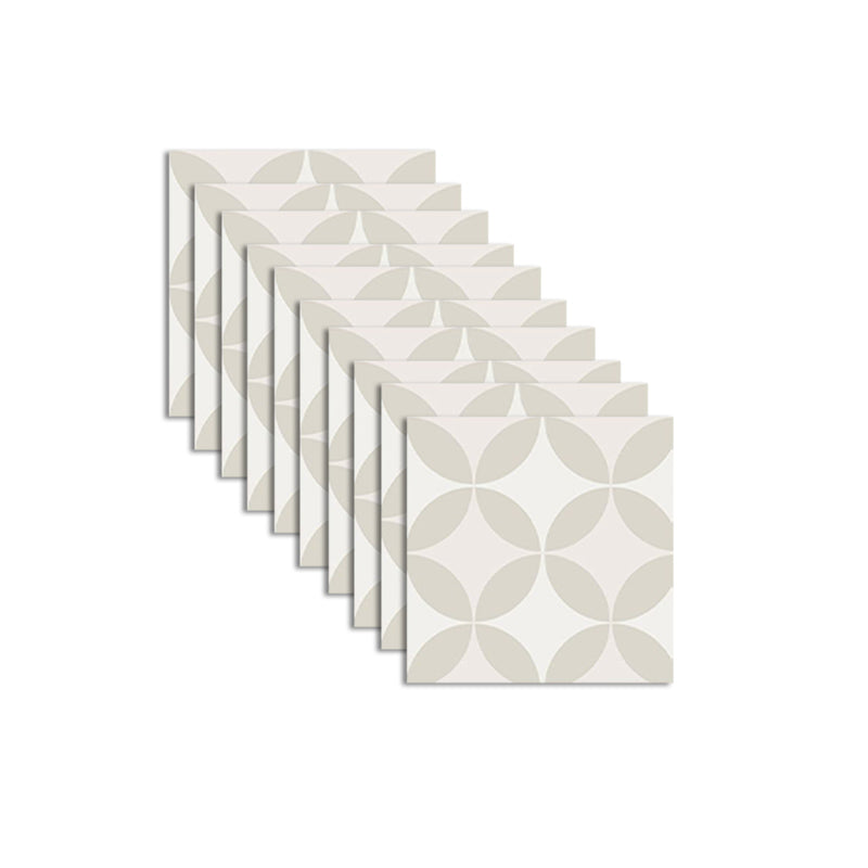 Avtoit | Square Interior Vinyl Floor Peel and Stick Coin Hole Graphic Waterproof Vinyl Floor