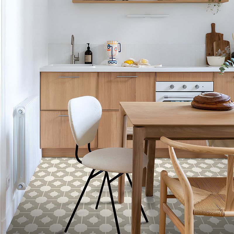 Avtoit | Square Indoor Print Vinyl Floor Peel and Stick Waterproof Vinyl Floor