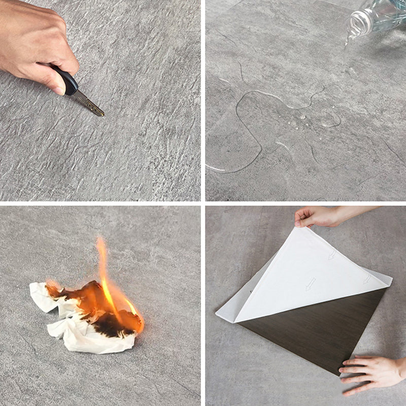 Avtoit | Square PVC flooring Peel & Stick stone design vinyl flooring for the living room