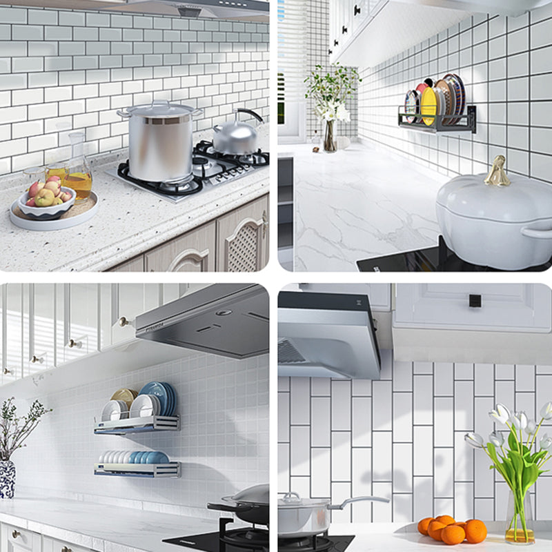 Avtoit | Peel and Stick Subway Tiles Waterproof Plastic Tile Rectangular Peel & Stick Tile for the Kitchen