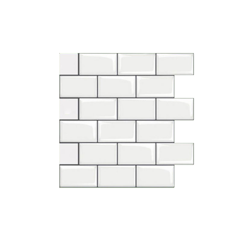 Avtoit | Peel and Stick Subway Tiles Waterproof Plastic Tile Rectangular Peel & Stick Tile for the Kitchen