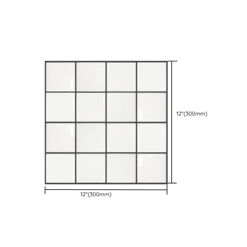 Avtoit | Peel and Stick Subway Tiles Waterproof Plastic Tile Rectangular Peel & Stick Tile for the Kitchen
