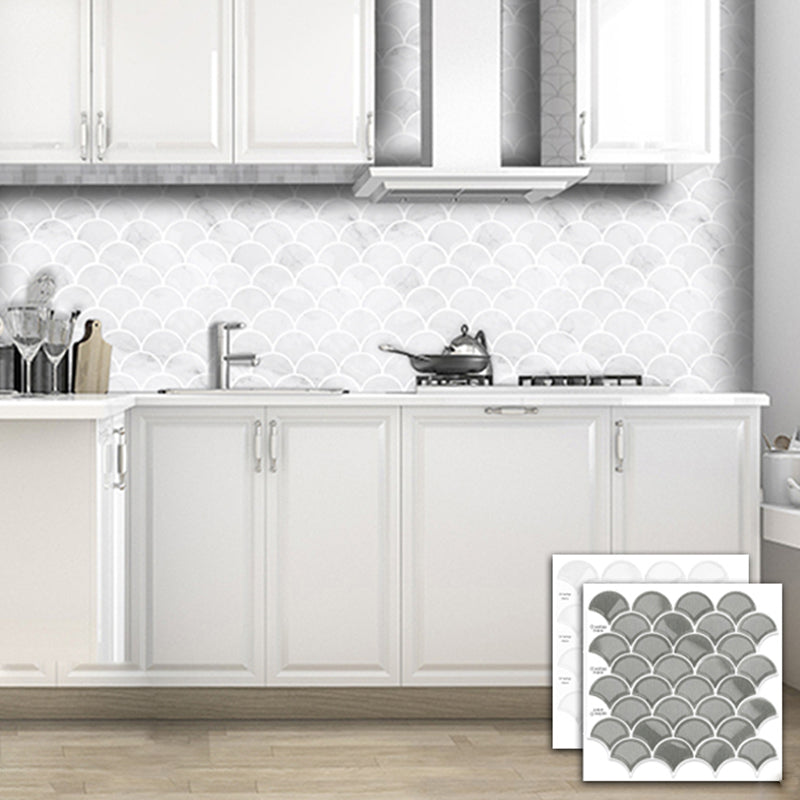 Avtoit | Peel & Stick Subway Tiles Plastic Stain Resistant Peel & Stick Subway Tiles 5-Pack