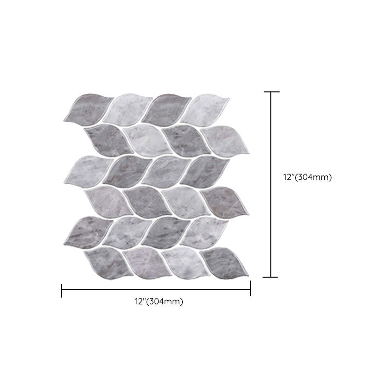Avtoit | Peel & Stick Subway Tiles Plastic Stain Resistant Peel & Stick Subway Tiles 5-Pack