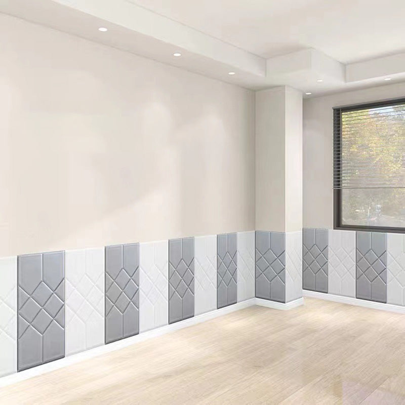 Avtoit | 3D Embossed Foam Wall Panel Living Room Waterproof Wall Panel