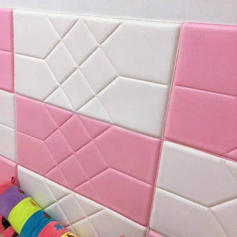 Avtoit | 3D Embossed Foam Wall Panel Living Room Waterproof Wall Panel