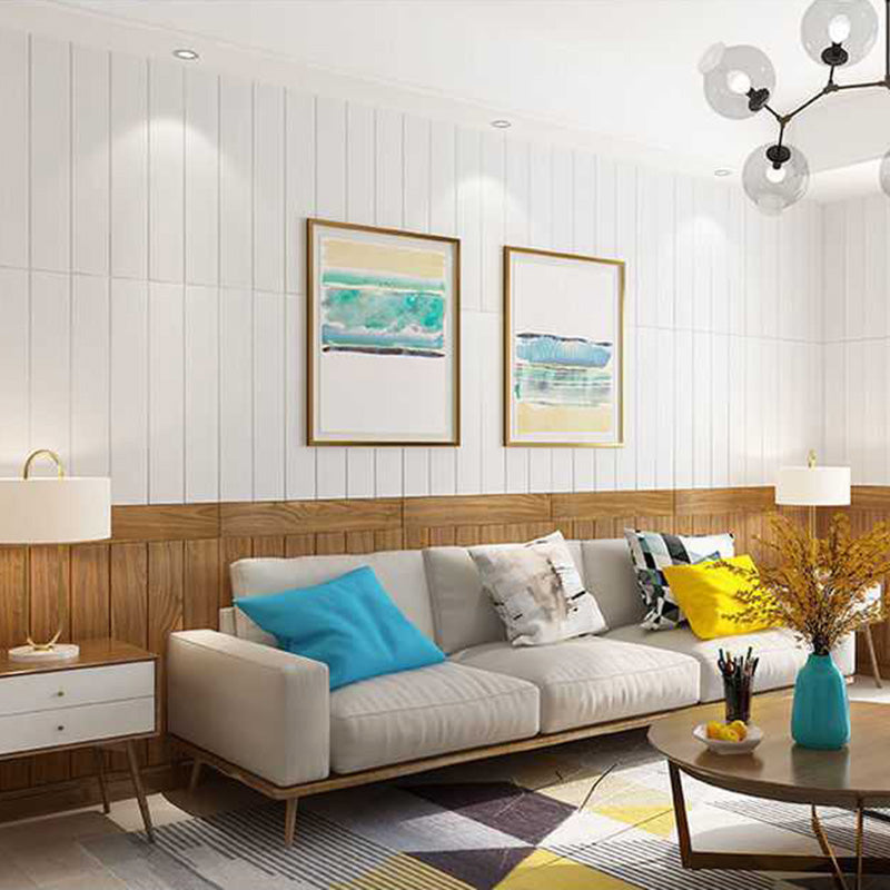 Avtoit | Living Room Wall Paneling for Peeling and Attaching 3D Embossed Wall Paneling
