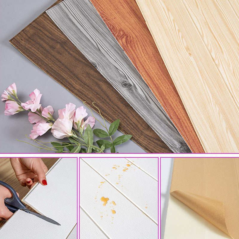Avtoit | Living Room Wall Paneling Peel and Stick Wood Look Design Waterproof Wall Paneling