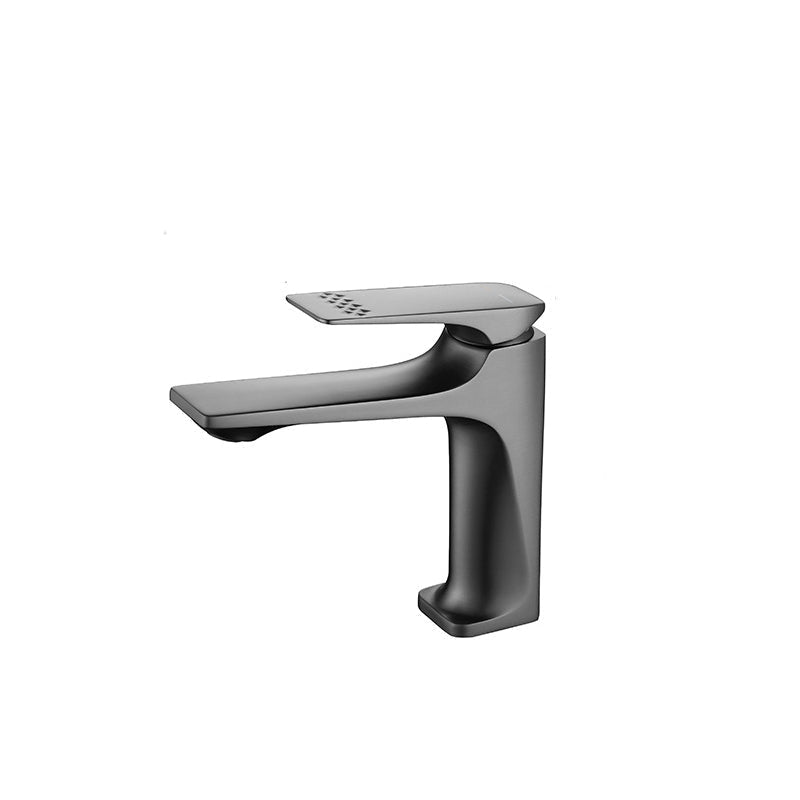 Avtoit | Modern Vessel Sink Faucet Copper Lever Handle Low Arc Vessel Faucet for the Bathroom