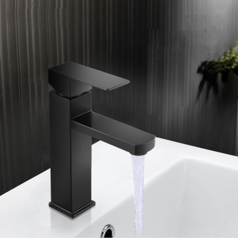 Avtoit | Modern Sink Faucet Centerset Bathroom Sink Faucet in Black
