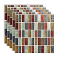 Avtoit | Peel and Stick Mosaic Tile Waterproof Square Peel and Stick Tile for the Kitchen 20-Pack