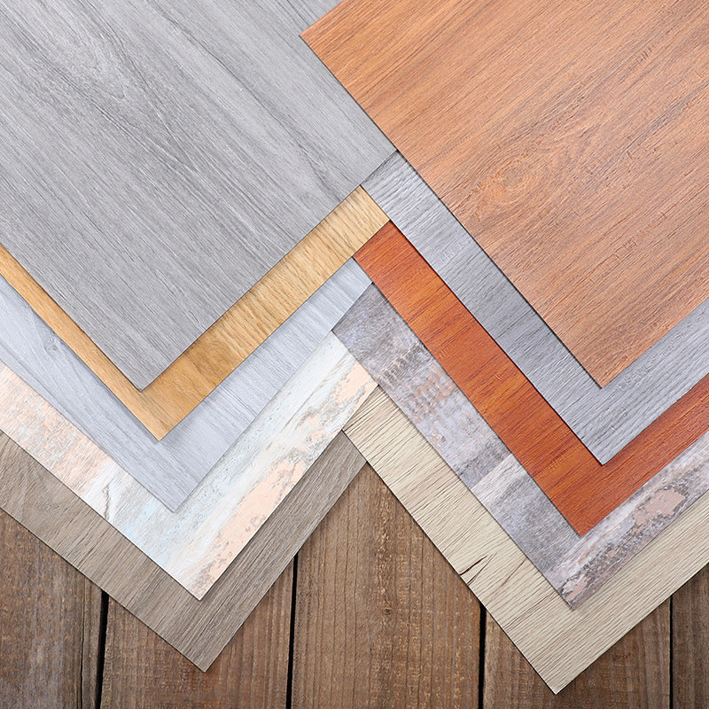 Avtoit | Modern Vinyl Floor Wood Look Peel and Stick Hand-Scraped PVC Floor