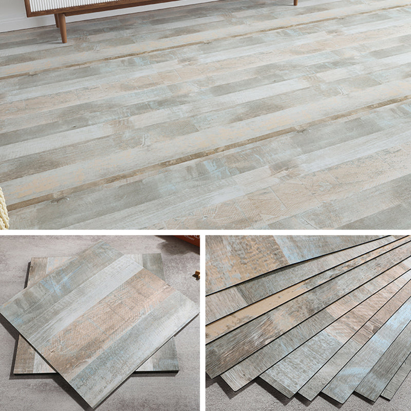 Avtoit | Modern Vinyl Floor Wood Look Peel and Stick Hand-Scraped PVC Floor