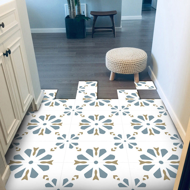 Avtoit | Modern PVC Flooring Peel and Stick Geometric Printed Vinyl Plank Flooring