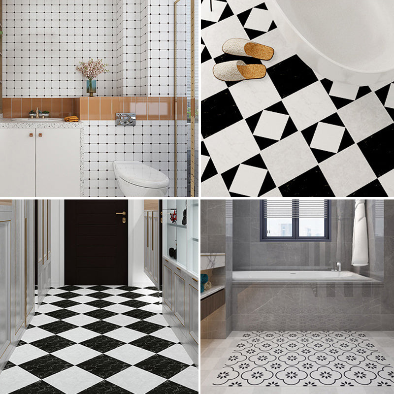 Avtoit | Modern PVC Flooring Peel and Stick Geometric Printed Vinyl Plank Flooring