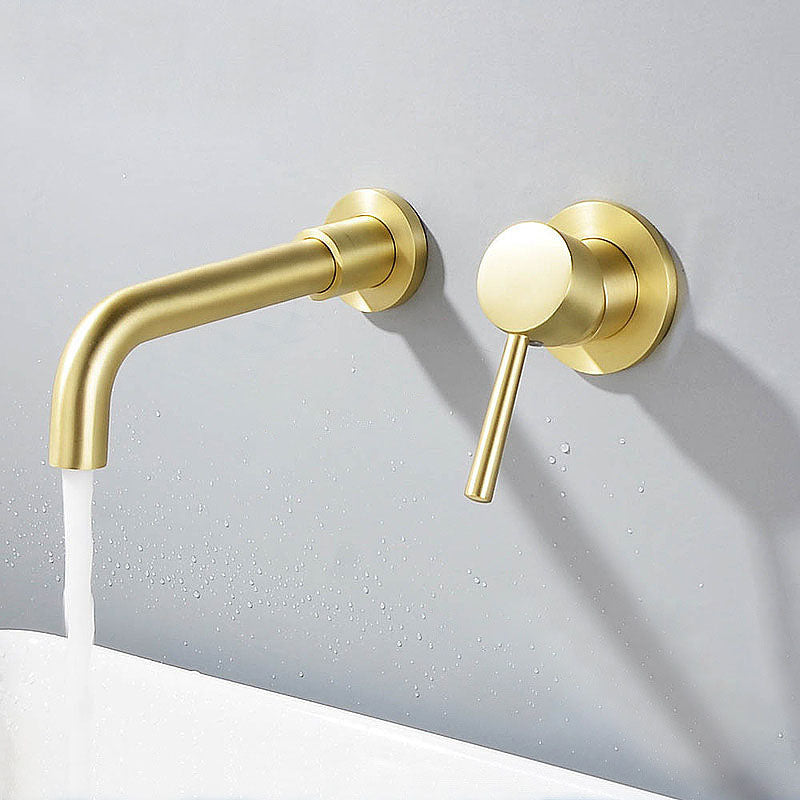 Avtoit | Wall mounted metal bathtub faucet single lever swivel bathtub tap trim
