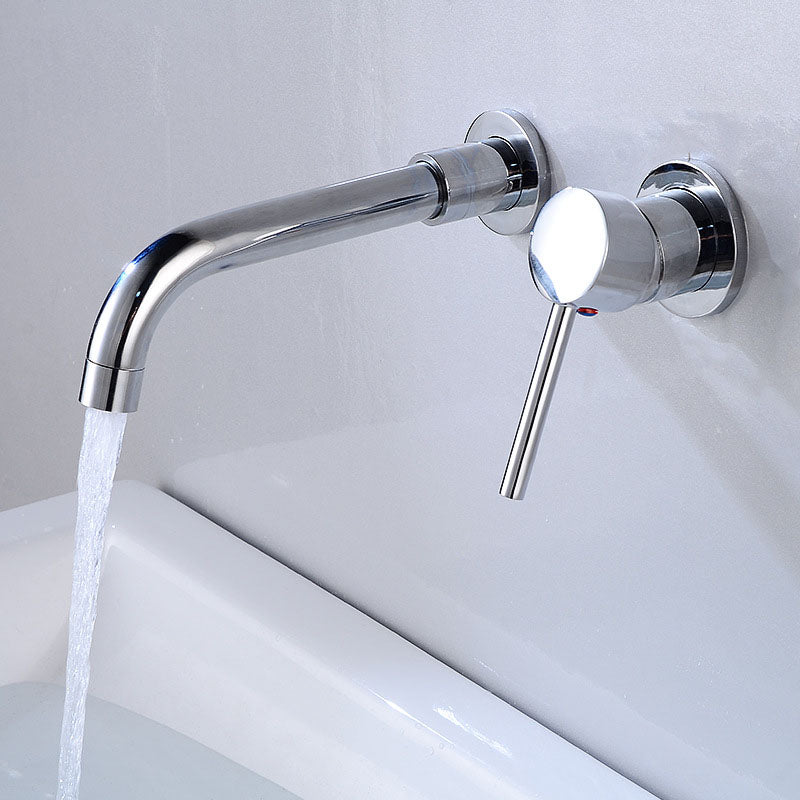 Avtoit | Wall mounted metal bathtub faucet single lever swivel bathtub tap trim