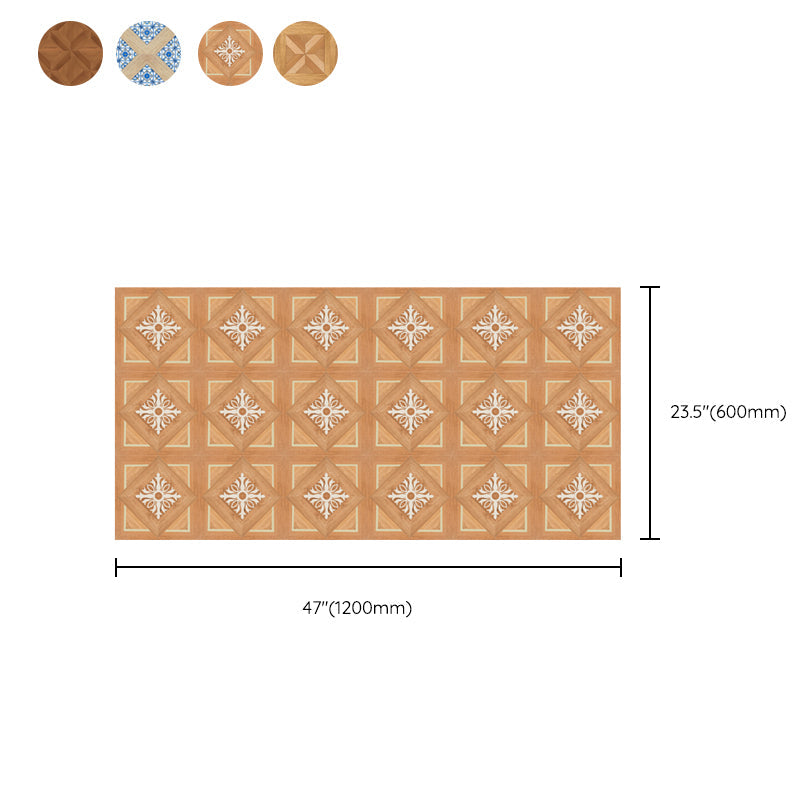 Avtoit | Fancy PVC Vinyl Flooring Peel and Stick Geometrically Printed Vinyl Plank Flooring