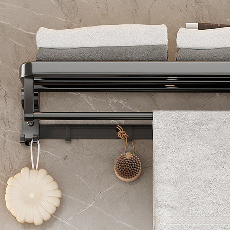 Avtoit | Traditional Aluminum Bathroom Accessories Set Black Bathroom Accessories Kit