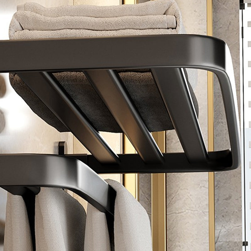 Avtoit | Traditional Aluminum Bathroom Accessories Set Black Bathroom Accessories Kit