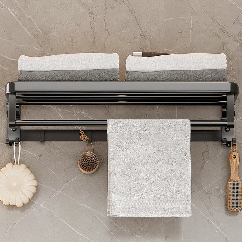 Avtoit | Traditional Aluminum Bathroom Accessories Set Black Bathroom Accessories Kit