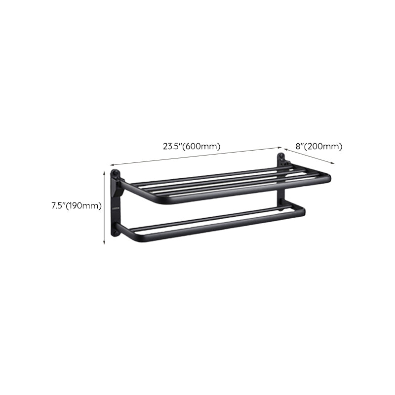 Avtoit | Traditional Aluminum Bathroom Accessories Set Black Bathroom Accessories Kit