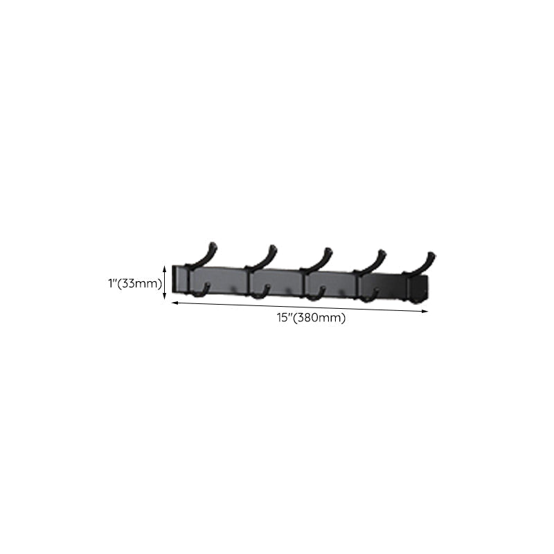 Avtoit | Traditional Aluminum Bathroom Accessories Set Black Bathroom Accessories Kit