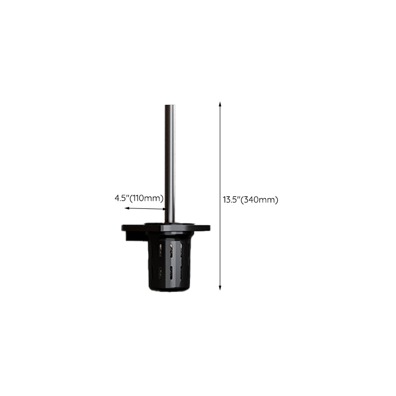 Avtoit | Traditional Aluminum Bathroom Accessories Set Black Bathroom Accessories Kit