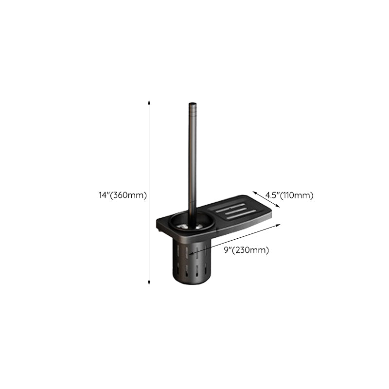 Avtoit | Traditional Aluminum Bathroom Accessories Set Black Bathroom Accessories Kit