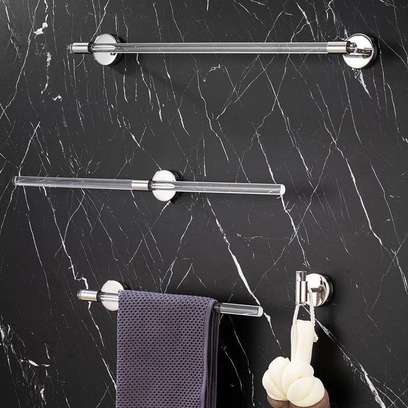 Avtoit | Modern Bathroom Accessories Set Towel Rack Silver/Gold/Black Bathroom Accessories