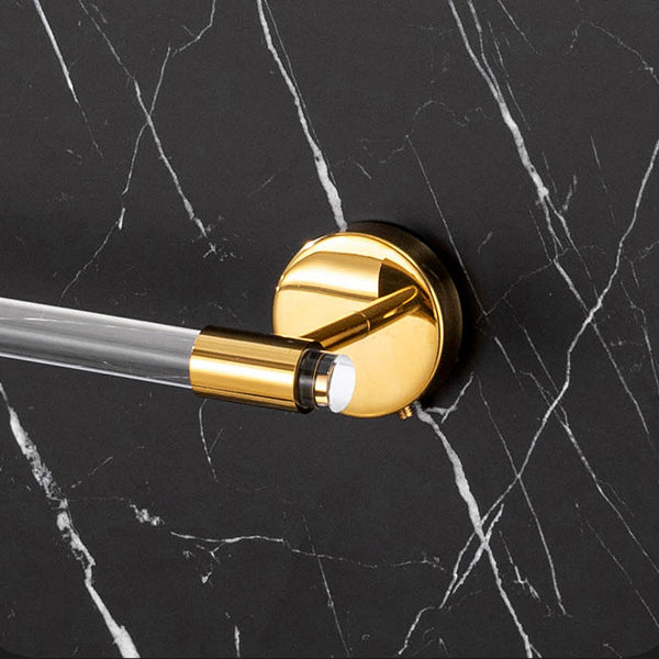 Avtoit | Modern Bathroom Accessories Set Towel Rack Silver/Gold/Black Bathroom Accessories