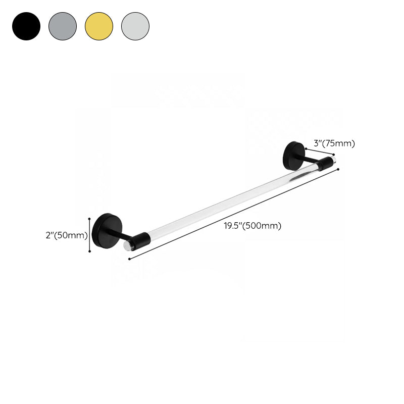 Avtoit | Modern Bathroom Accessories Set Towel Rack Silver/Gold/Black Bathroom Accessories
