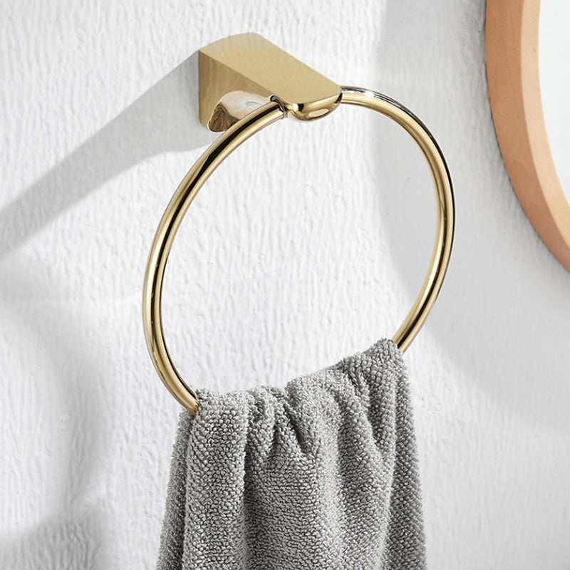 Avtoit | Traditional Bathroom Fixtures Gold Bathroom Shelf Bathroom Accessory Set
