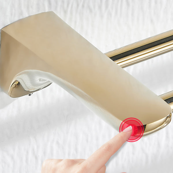 Avtoit | Traditional Bathroom Fixtures Gold Bathroom Shelf Bathroom Accessory Set