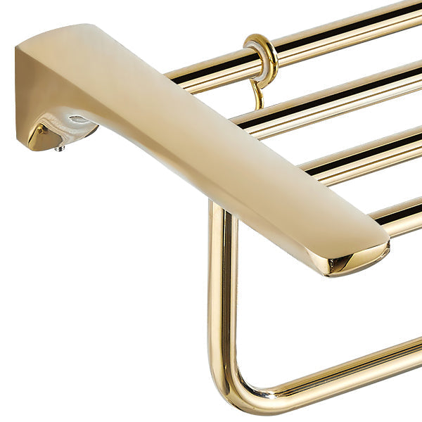 Avtoit | Traditional Bathroom Fixtures Gold Bathroom Shelf Bathroom Accessory Set