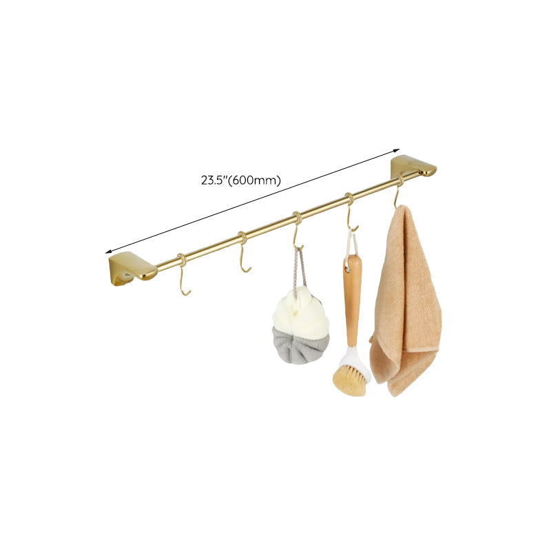 Avtoit | Traditional Bathroom Fixtures Gold Bathroom Shelf Bathroom Accessory Set