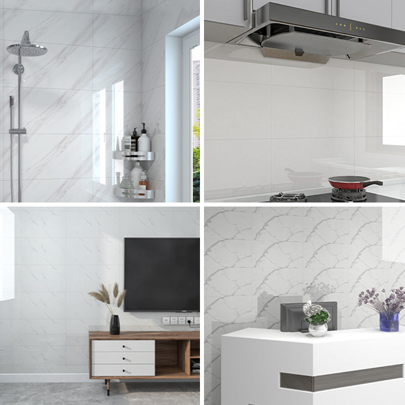 Avtoit | Modern Splash Protection Tiles Smooth Splash Protection Wallpaper for the Kitchen