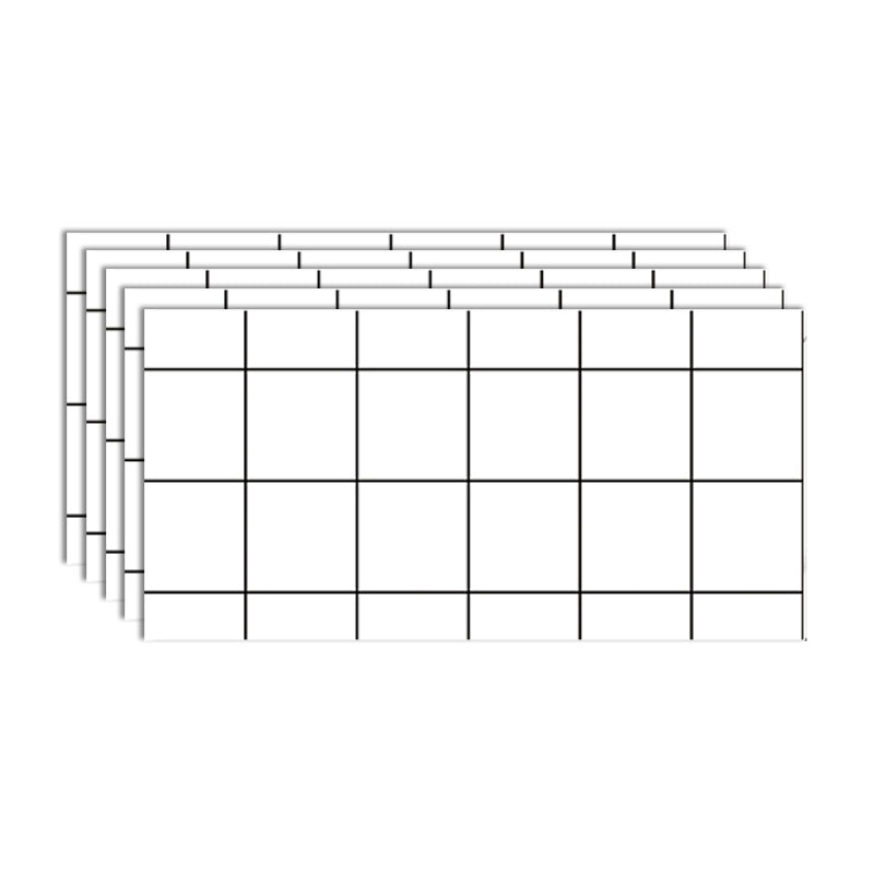 Avtoit | Modern Splash Protection Tiles Smooth Splash Protection Wallpaper for the Kitchen