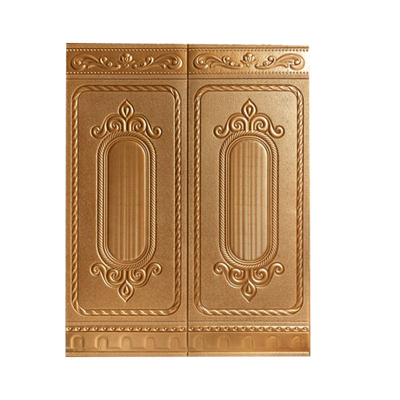 Avtoit | Glam Style Wall Cladding Living Room Peel and Stick 3D Embossed Waterproof Wall Cladding