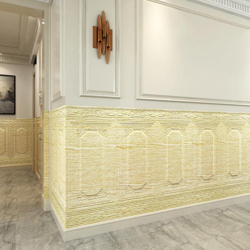 Avtoit | Glam Style Wall Cladding Living Room Peel and Stick 3D Embossed Waterproof Wall Cladding