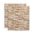 Avtoit | Country House Wall Plank 3D Brick Bathroom Living Room Wall Panels Set of 2