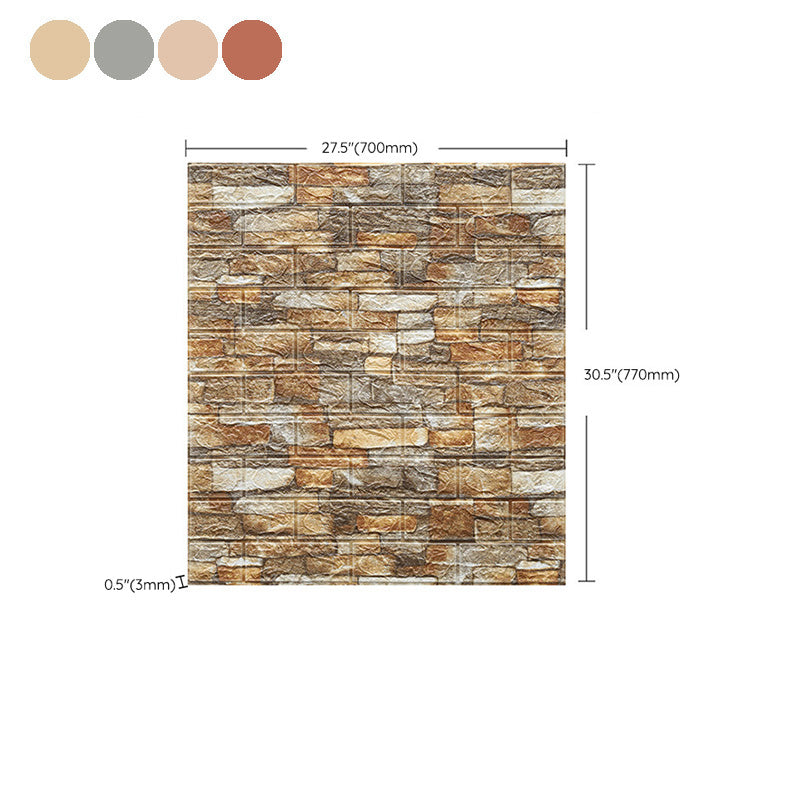 Avtoit | Country House Wall Plank 3D Brick Bathroom Living Room Wall Panels Set of 2