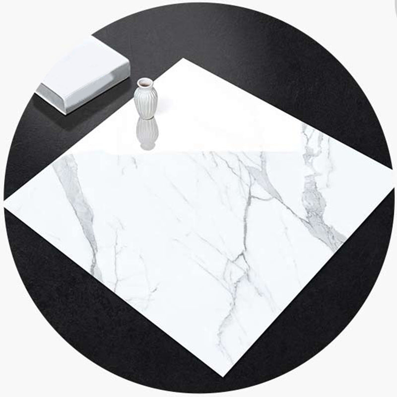 Avtoit | Peel and Stick Vinyl Flooring High Gloss PVC Floor Covering with Square Edge