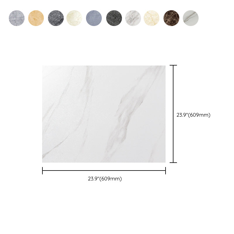 Avtoit | Square Peel & Stick Vinyl Flooring Stone Design PVC Flooring for the Living Room