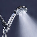 Avtoit | Round Handheld Showerhead in Silver Leak-Resistant Wall-Mounted Showerhead